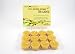 12 Hand Poured Beeswax Tea-Light Candles in NATURAL - Plastic Cups & Chemical Free Cotton Wicks - 100% Beeswax Candles by Toadily Handmade Beeswax Candles