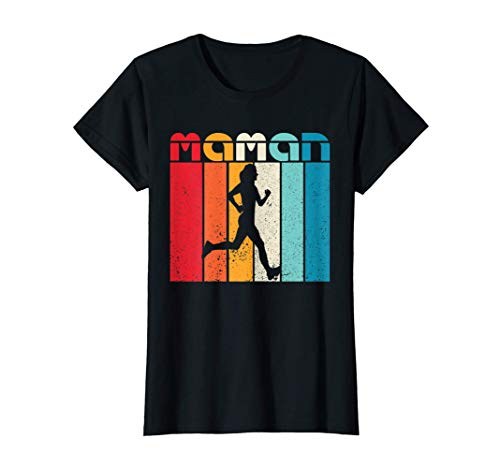 Femme Cadeau Maman Original Humour Tendance. Maman Sportive Sport T-Shirt
