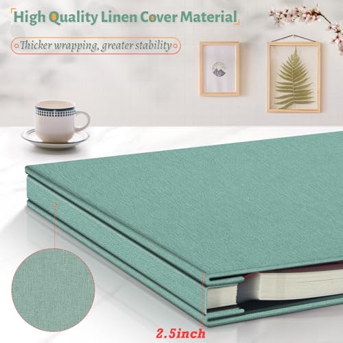 Image of Artfeel Photo Album Self Adhesive Scrapbook,120 Pages Large Photo Book for 4x6,5x7,8x10 Pictures,DIY Album for Baby Wedding Family Travel Birthday,with Metallic Pen and Scraper