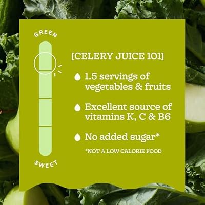 Suja Cold Pressed Celery Juice, 12 Fluid Ounce - 6 per case.