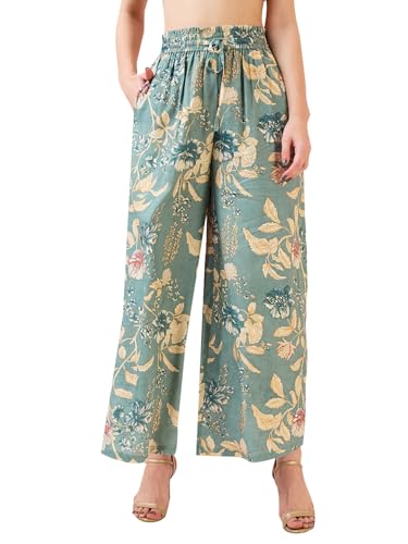 Image of Globus Women Palazzos (GS574005 Green XS)