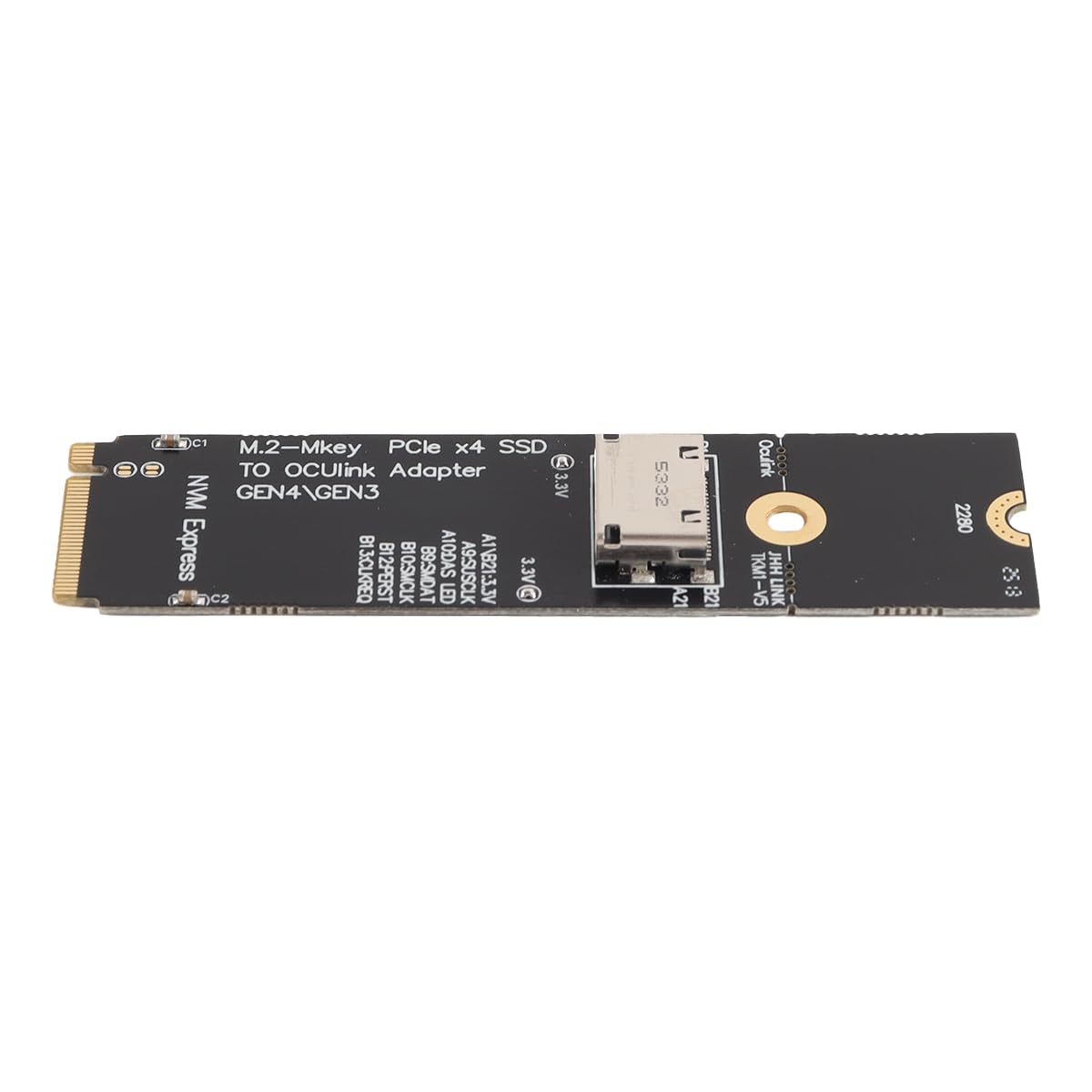 Riven Adaptador M.2 NVME a U.2 Oculink SFF-8612, tarjeta adaptadora PCI-E NGFF