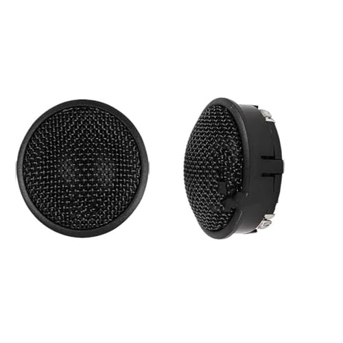 Altoparlanti per frequenze alte per da auto Altoparla 1 set da 34 mm 80 W adatto per altoparlante tweeter a cupola in seta alta sensibilità bassi piccoli e lisci