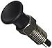 Kipp 03089-201410A7 Stainless Steel Indexing Plunger with Extended Locking Pin, Natural Finish, Pull Knob, A Style, Locking Pin Hardened, Inch, 3/4-10" Thread, 79 mm Length