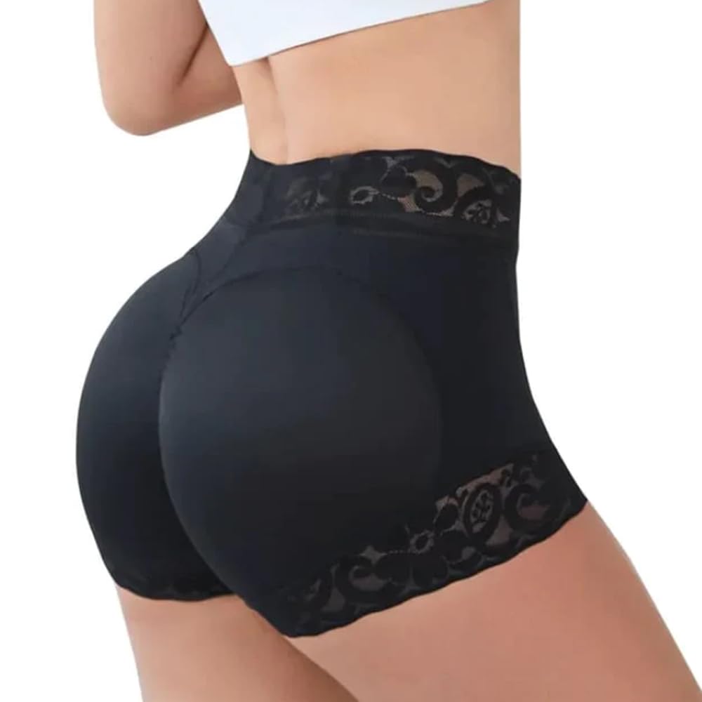 soputry Women Lace Classic Daily Wear Body Shaper Butt Lifter Panty Smoothing Brief, Shapewear for Women