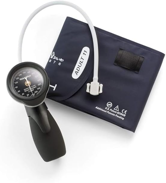 W-e-l-c-h A-ll-y Inc DS 65 Inc Otica DS65 DuraShock Hand Aneroid Blood Pressure Monitor (Black)