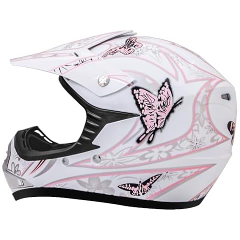 Zorax Butterfly L Kids Motocross Helmet Cover