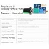 Table of PWM Fan Speed Controller parameters and dimensions