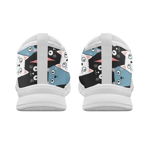 Modysero Slip On Shoes for Women Casual Walking Shoes with No Laces Low Top Lightweight Sneaker for Ladies Print Footwear4