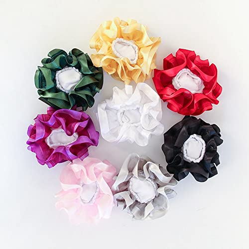 3 Pairs 3D Three-dimensional Ruffled Lace Cotton Socks,Cute Double Big Lace Dress Princess Socks for Girls3