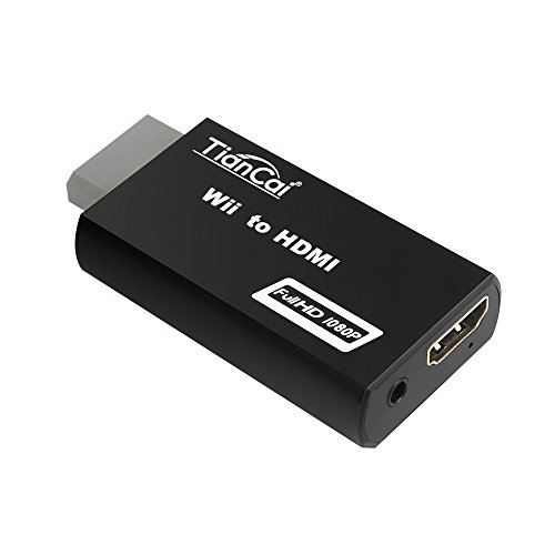 Tian Cai Wii a HDMI  Conversor adaptador Stick/Consola adaptador | Escala Wii Señal A HDMI | HDTV/Monitor/Proyectores
