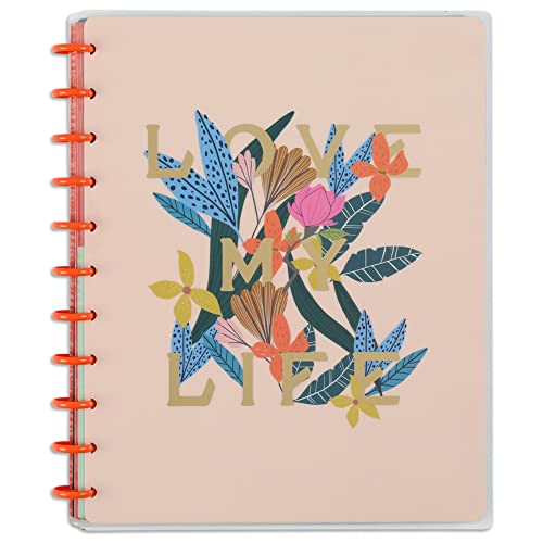 Cuaderno Happy Planner con separadores para el trabajo y organización de notas