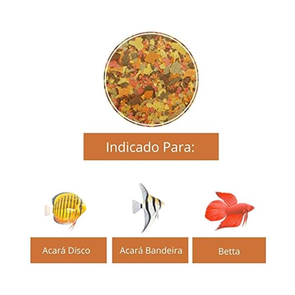RaÃ§Ã£o Para Peixe Basic Alcon 50g em Flocos Alcon Para Peixes - Imagem 5