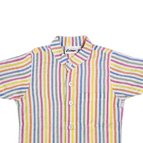 Image of Boys Half Sleeves Cotton Shirts