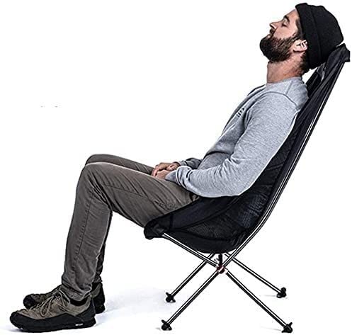 Chaise de pêche portable avec dossier haut ergonomique - 8