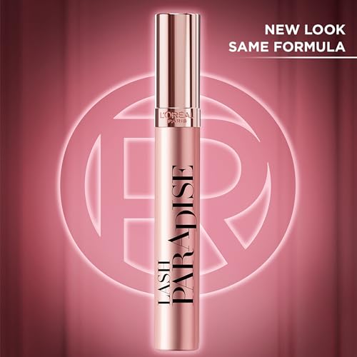 L'Oreal Paris Cosmetics L'Oreal Paris Voluminous Lash Paradise Waterproof Mascara, Blackest Black, 0.25 Fl Oz (Pack of 1) Packaging May Vary