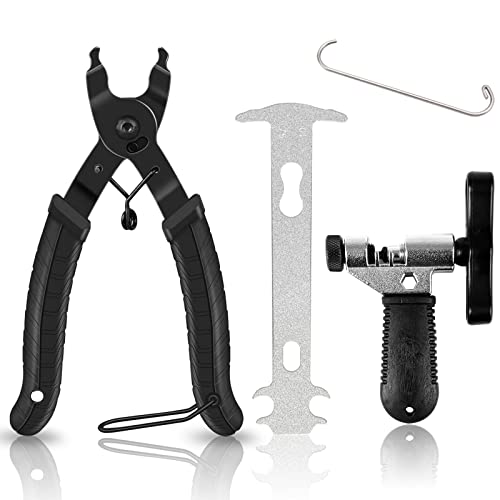 COEKI Herramienta para cadena de bicicleta, 3 unidades, alicates para cadenas de bicicleta de 6/7/8/9/10 velocidades Cover