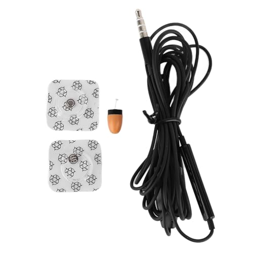 Miniauriculares inalámbricos de 110 dB ocultos con cable flexible y batería de 8h