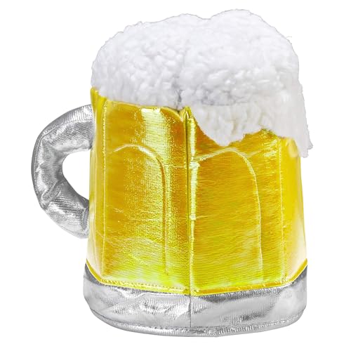 W WIDMANN MILANO Party Fashion - 09642 - Jarra de cerveza con sombrero, fiesta de la cerveza, sombrero, accesorio, carnaval, fiesta temática