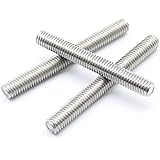 Aplicaciones: perfecto para pernos de anclaje, abrazaderas, colgadores y pernos en U y muchos más proyectos donde se requiere una varilla de metal con rosca continua o sin cabeza o punta moldeada.