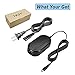 TKDY CA-110 Camcorder Charger CA110 Power Cable Kit for Canon VIXIA HF M50 R800 R80 R700 R500 M52 M500 HF-R70 HF-R72 HF-R700 R50 R52 R60 R200 R300, LEGRIA HF R206 R26 Cameras AC Adapter.