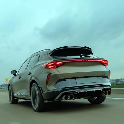 Difusor trasero Cupra Formentor 2024 Facelift v2 negro spoiler