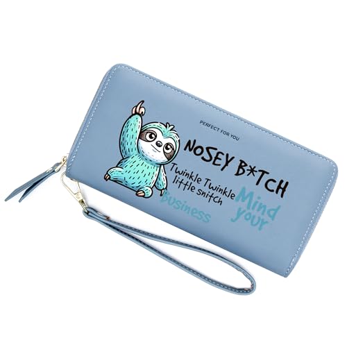 ZRTARY Personalized Panda Women's Wallet,Valentine's Day Gift for Lover,Birthday Gift for Son Daughter,Graduation Gift for Classmates and Teachers