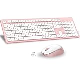 Design ergonomique pour un confort tout au long de la journée : le clavier ergonomique sans fil LeadsaiL a des pieds inclinables réglables pour ajuster la hauteur et l'angle, réduisant ainsi la charge du poignet pendant les longues sessions de frappe. La disposition pleine taille comprend un clavier numérique et 12 raccourcis multimédia (lecture/pause, contrôle du volume, e-mail, etc. )—rationalisez votre flux de travail et augmentez la productivité.