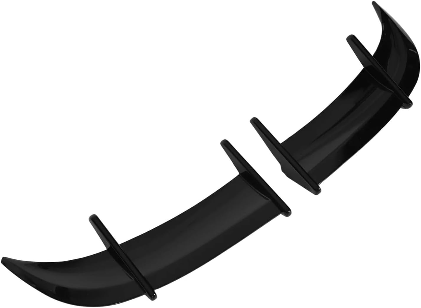 Car Rear Trunk Spoiler AK Style Wind Pressure Reduction Tail Lid Wing Compatible For VW Golf MK6(Glossy black)