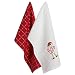 DII 100% Cotton 18x28 Christmas Holiday Dish Towels Set of 2-Elfed