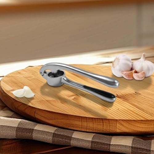 Kitchen Premium Garlic Press, Rust Proof Dishwasher Safe Professi...