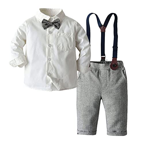 Gajaous Baby Jungen Taufanzug Gentleman Bekleidungssets Kleinkind Jungen...