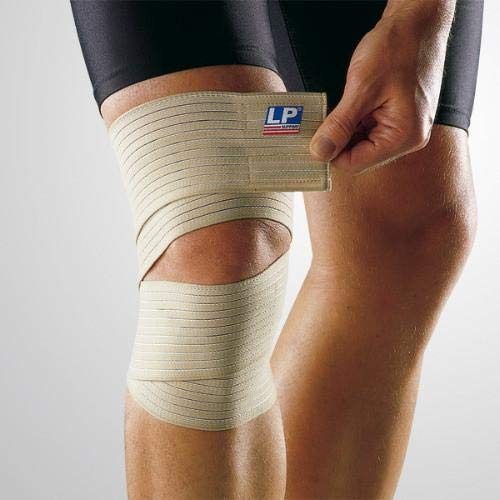LP Support631 Elastic Knee Wrap, One Size, Beige