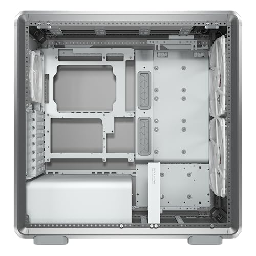 Cooler Master Masterframe 600 Mesh Silver ARGB Case | Freeform 2.0 Plate-forme modulaire ATX Mid-Tower Case | Support jusqu'à RTX 5090 | Support AIO de 420 mm | Connecteur de type C | Cadre en