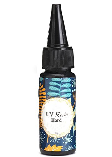 UV Resin Ultraviolet Curing Resin Solar Cure Resin Sunlight Activated HARD 25/60/100/200g (25g)