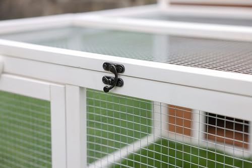 Kerbl Pet Freilaufgehge mit integrierten Unterschluphaus 132x102x59 cm