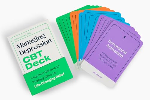 Managing Depression CBT Deck: Cognitive Behavioral Therapy Skills for Life-Changing Relief Cards – September 2, 2025 - Image 4