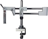 Vista 4 de Kit de accesorios para microscopio, abrazadera para microscopio, soporte de brazo de brazo de laboratorio, zoom industrial, cámara estéreo