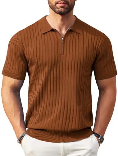 Coofandy Men's Ztj009320 Polo Shirt (Pack of 1) 9