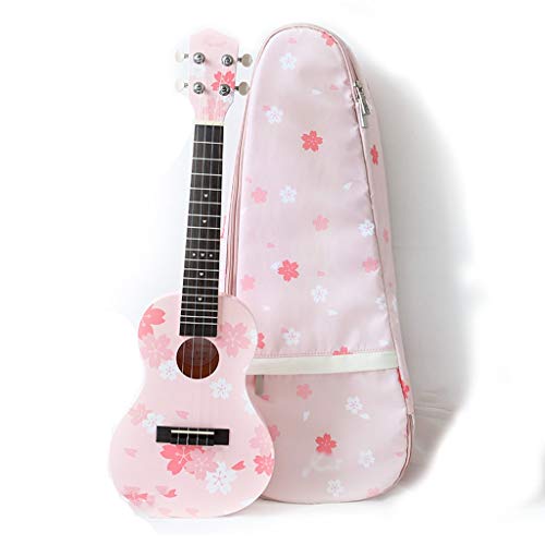 Saturey Ukulélé Cerise PinkSoprano Ukulele Petite Guitare Sangle Instrument Ukulele - Les Beatles, Paul McCartney, John Lennon, RIngo Starr, George Harrison Saturey Ukulélé Cerise PinkSoprano Ukulele Petite Guitare Sangle Instrument Ukulele
