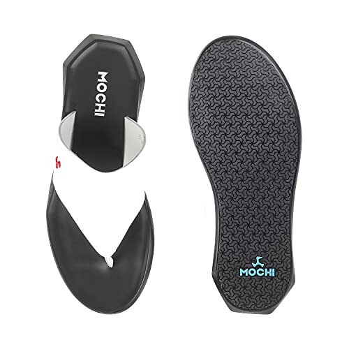 Image of Mochi Men Leather Men Chappals (16-9837)