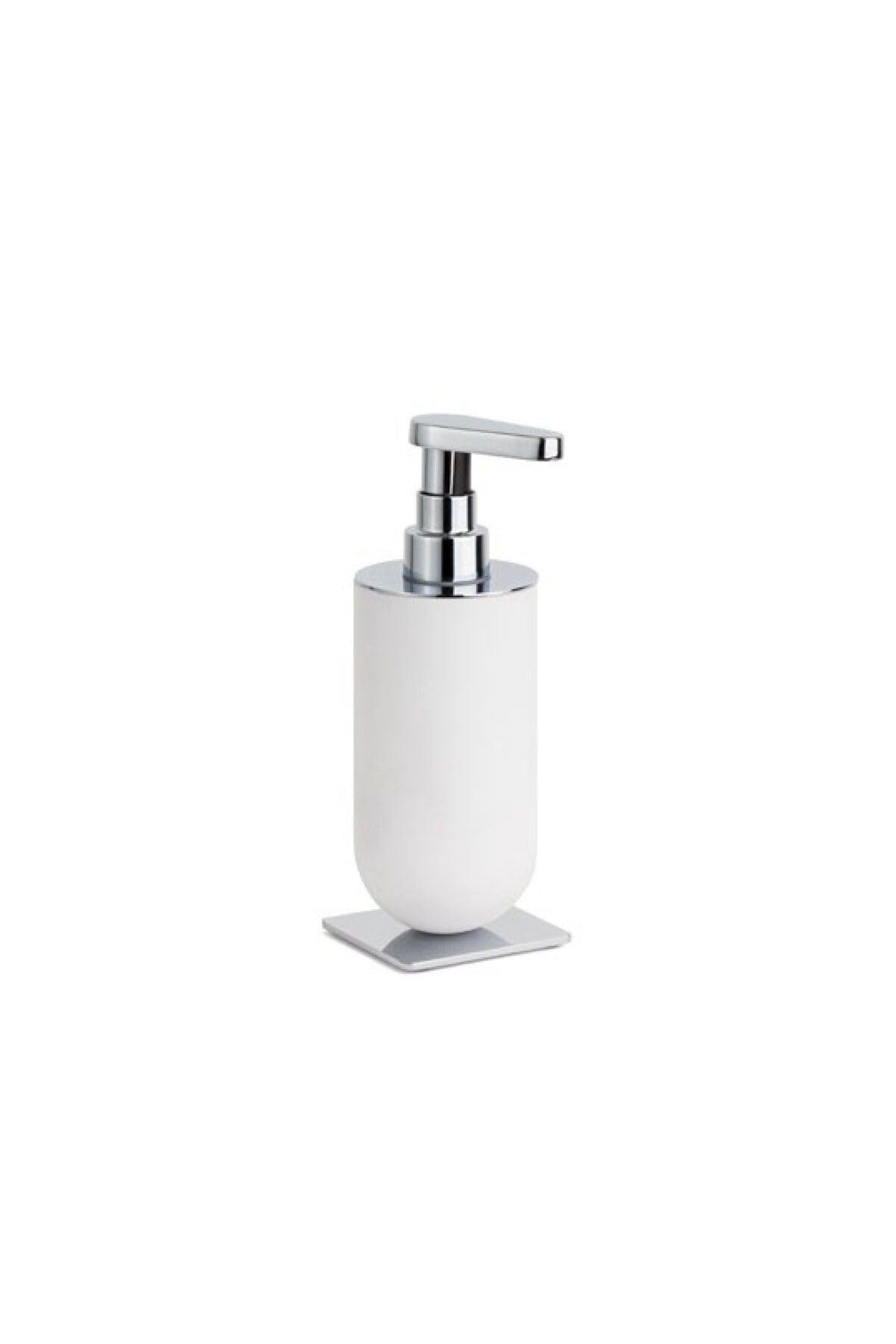 System Sıvı Sabunluk Beyaz/Krom Renk 208X87X72 Mm