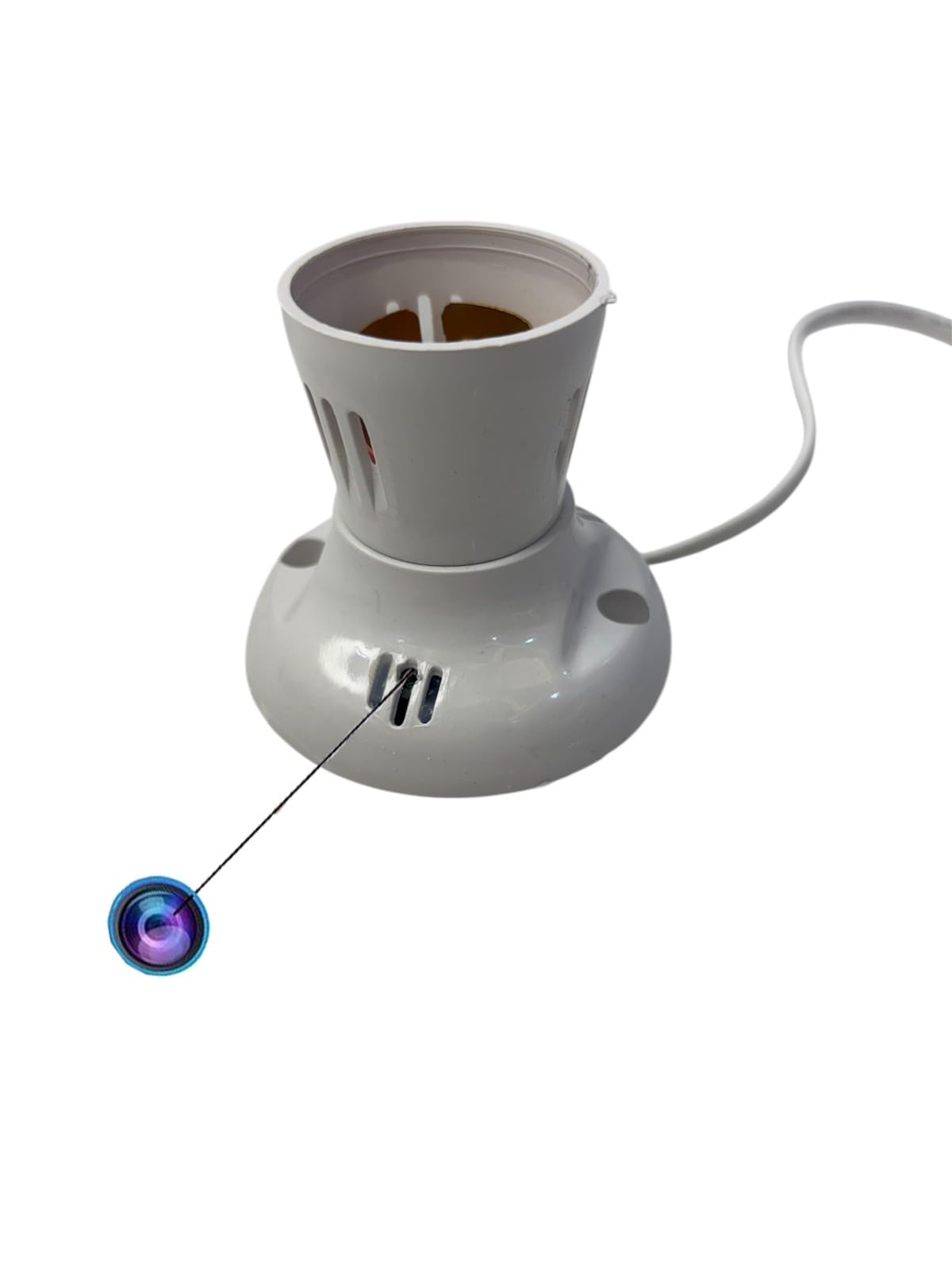 smars 1080P WiFi Bulb Holder Shape Mini Security Camera with Live Video Recording for Office