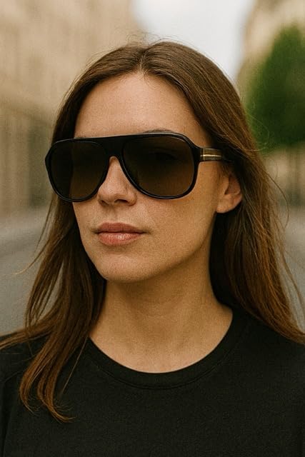 Aviator Fashion Sunglasses with Polycarbonate Lenses - Lightweight UV400 Protection4