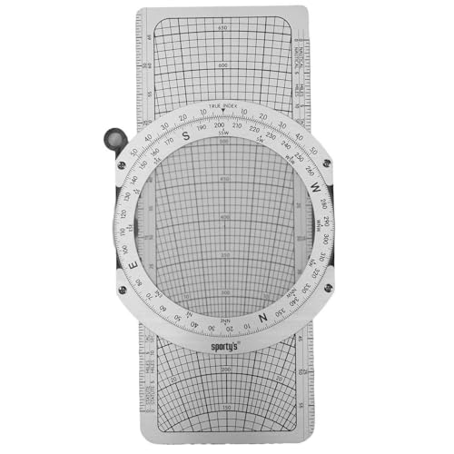 Computadora de Vuelo Manual Sporty’s E6B de Aluminio miniatura 2