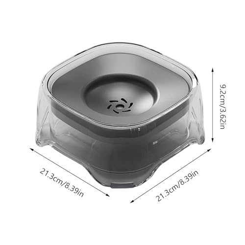 Gamelle d'eau anti-déversement pour chien à disque flottant - 7