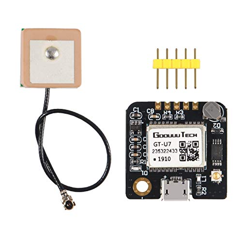 1PCS GT-U7 GPS Module Navigation Satellite Positioning Compatible with NEO-6M 51 MCU STM32 High Sensitivity Low Power Consumption High-Precision Positioning Suitable for Vehicles