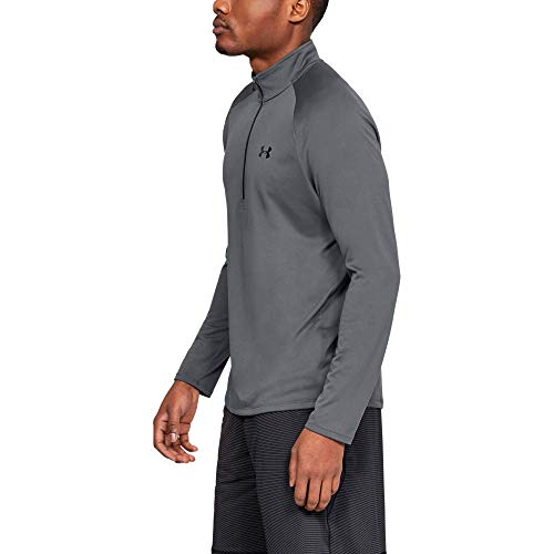 Image of Under Armour Men's UA Tech Zip Long Sleeve LG Gray