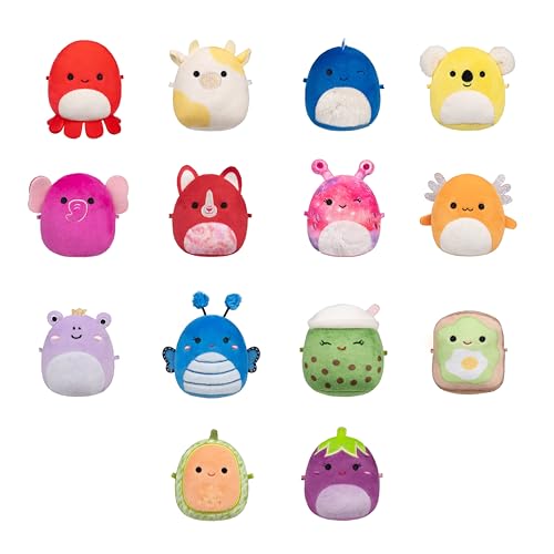 Squishmallows Micromallows : le coffret de 14 peluches arc-en-ciel idéal pour un anniversaire