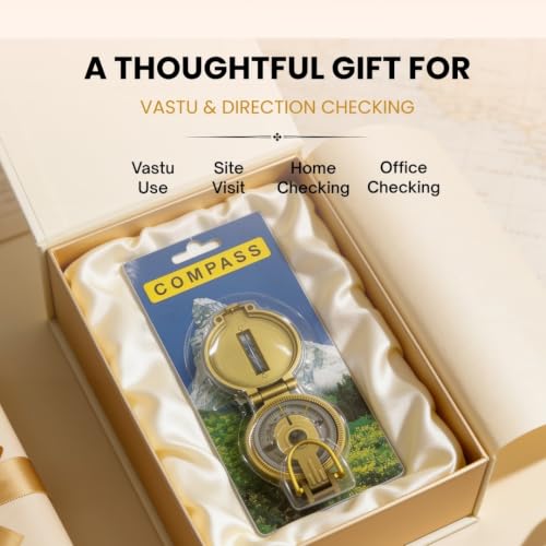 Image of Plus Value Lensatic Magnetic Vastu Compass to Check Directions